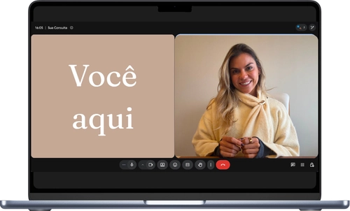 Atendimento nutricional online por videochamada com Bruna Luiza Martins